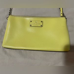 Yellow Kate Spade purse